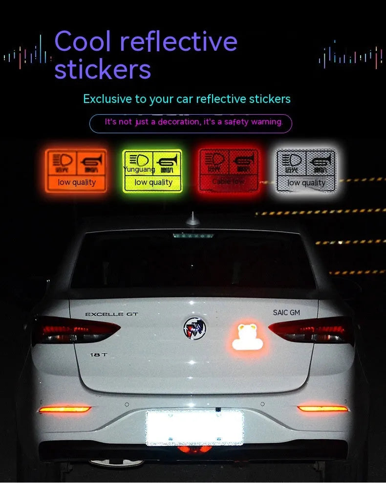 Bicycle reflective safety tape showing geometric grid pattern in multiple colour options