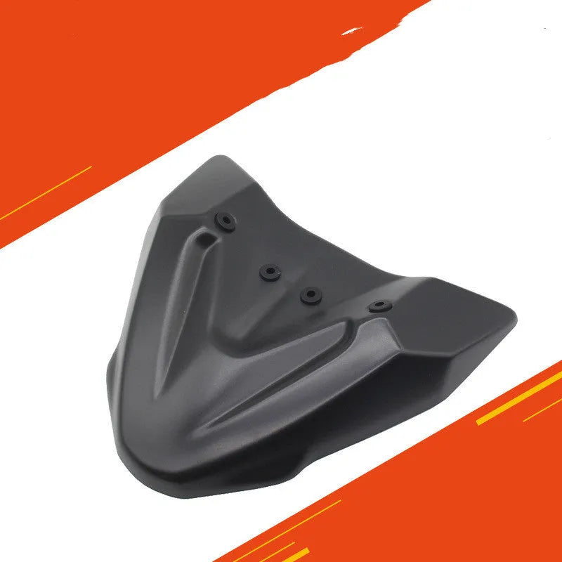 Black ABS fixed wind front wing for KTM 390 Adventure and 790 Adventure motorcycles 2019-2021