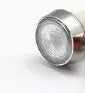 10mm stainless steel edge plastic indicator light with wire and flat metal end