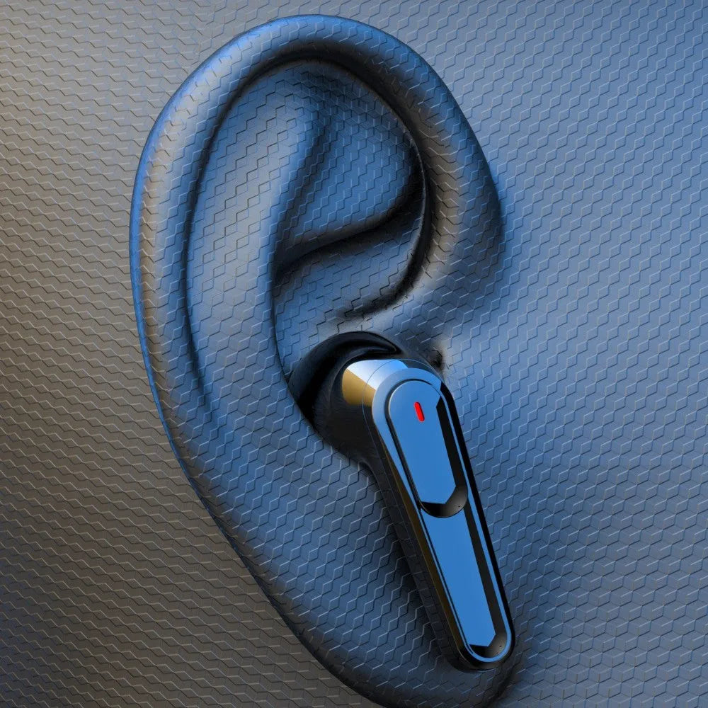 Black PRO30 Bluetooth in-ear headphones with noise reduction technology