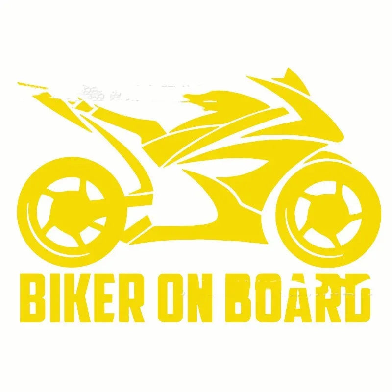 Reflective motorcycle car safety stickers in multiple colours and two size options