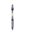 Black, blue and red 0.5mm gel pen with plastic construction for office and writing use