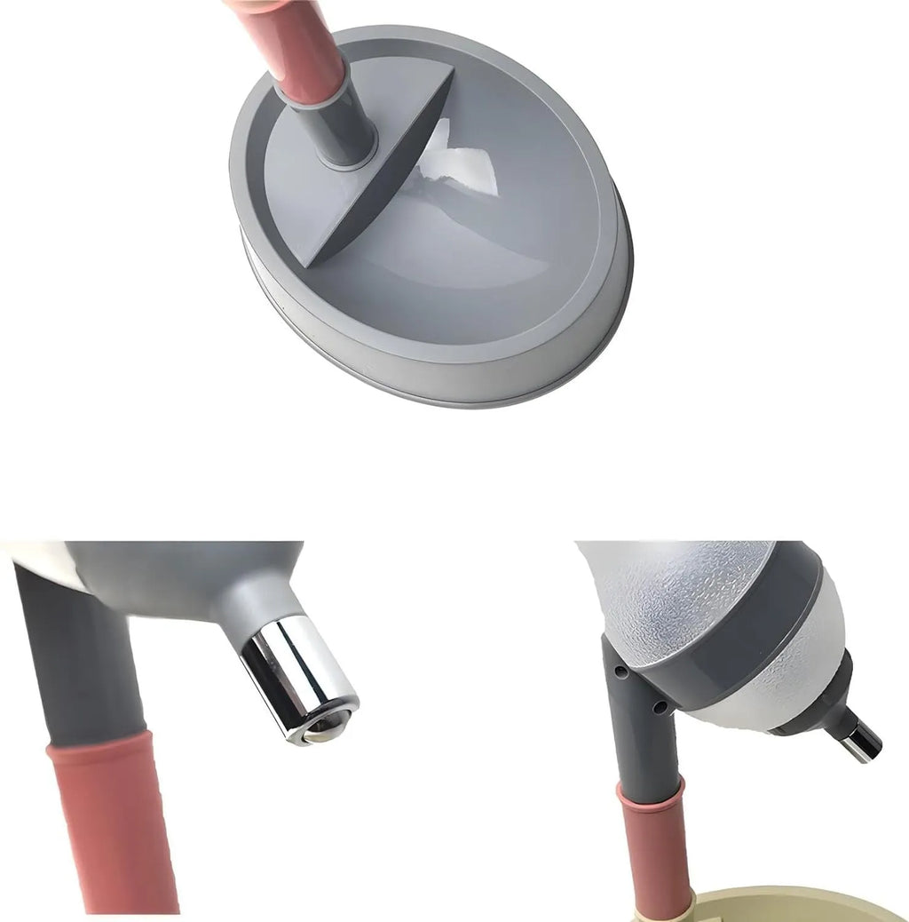 Green adjustable standing pet water dispenser with detachable pole and separate bowl on a stable base.