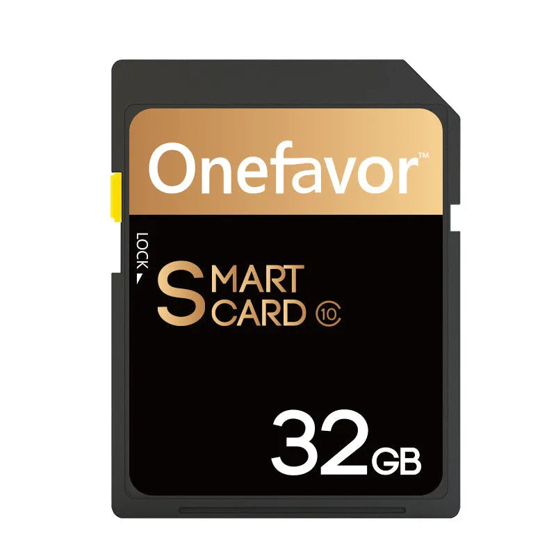 Stainless steel SD to PCMCIA adapter card with a 32GB SDHC card for Mercedes-Benz vehicles.