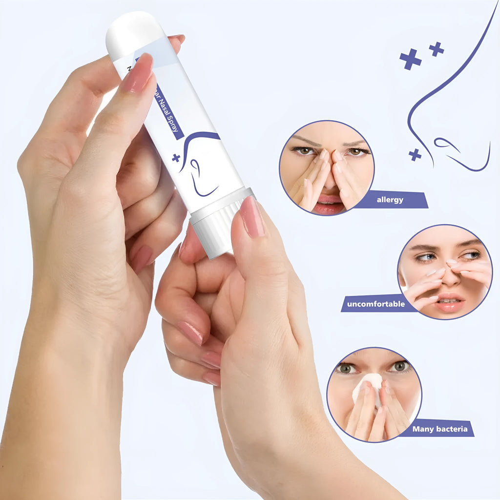 Family nose drain plunger nasal suction device for adult congestion relief