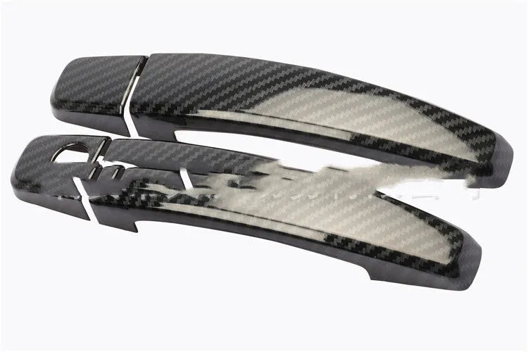 Carbon fibre door handle overlay for Opel Vauxhall Astra H and J models