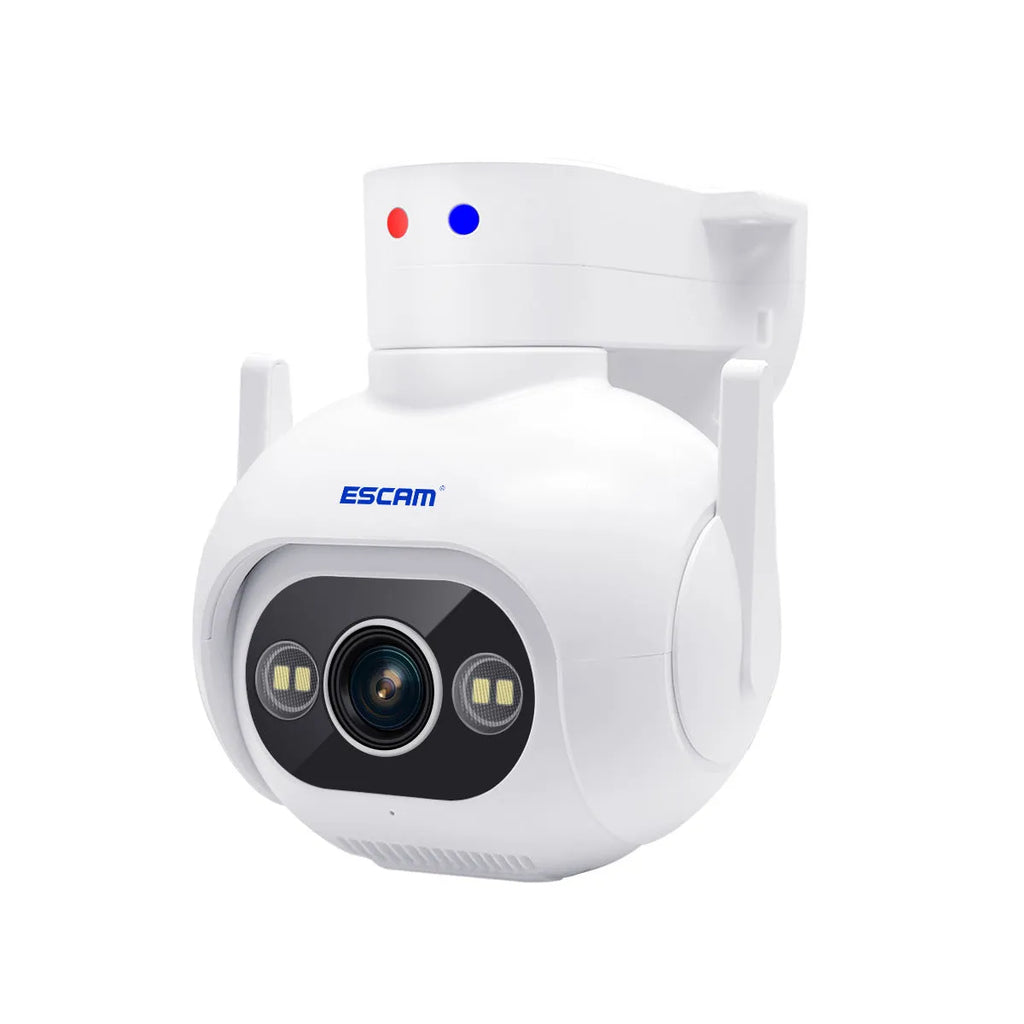 4MP smart colour night vision security camera with IP66 rating for wall mounting outdoors or indoors.