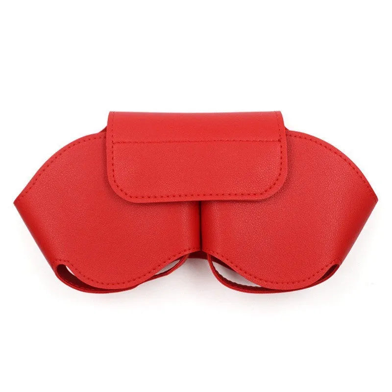 AirPods Max headphone protective case in PU leather, shown in multiple colour options.