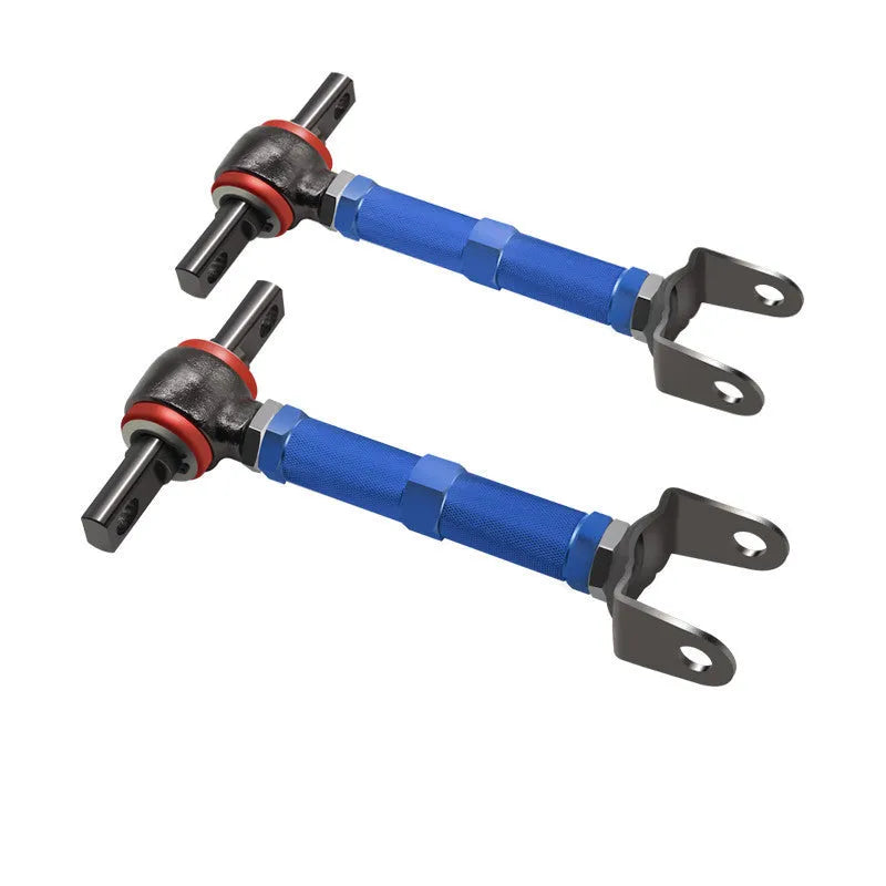 Blue aluminium alloy rear wheel recliner pull rod for Honda Civic EP3 suspension modification