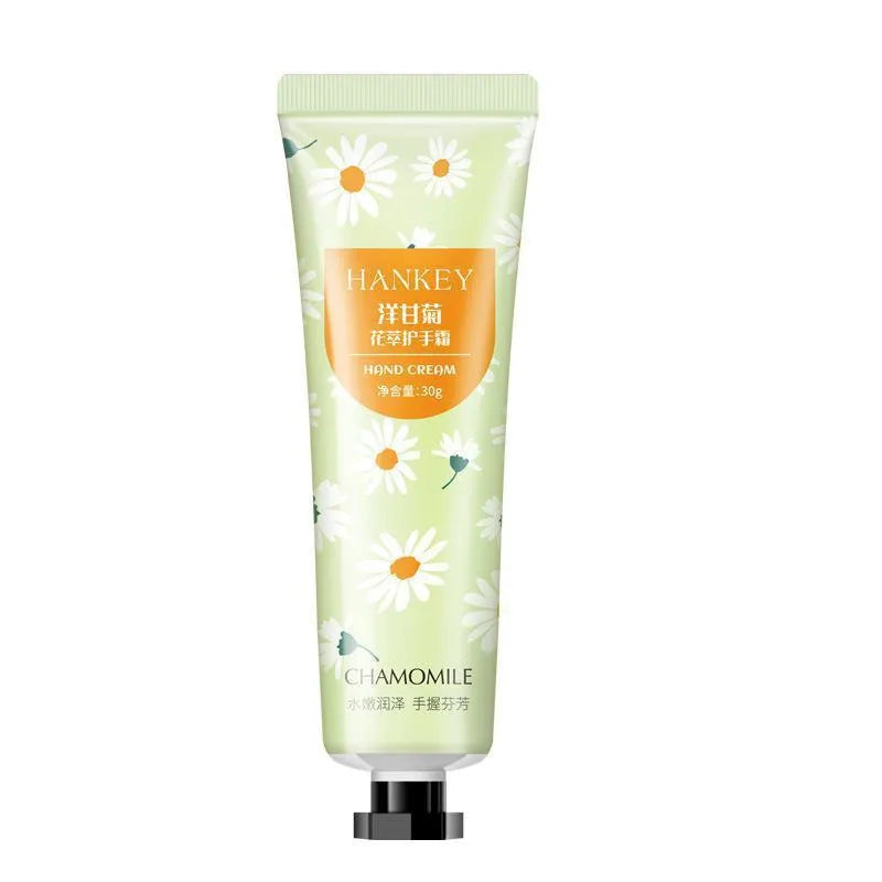 30g tube of fruit-scented hand cream for dry hands with multiple scent options