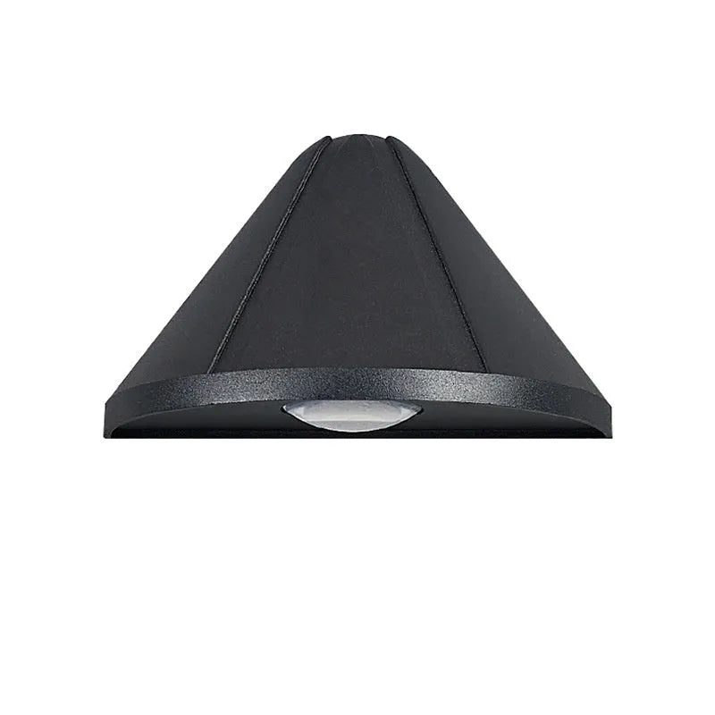 Courtyard LED lamp with bird's nest design in black or white, featuring aluminium alloy shell and IP65 waterproof rating
