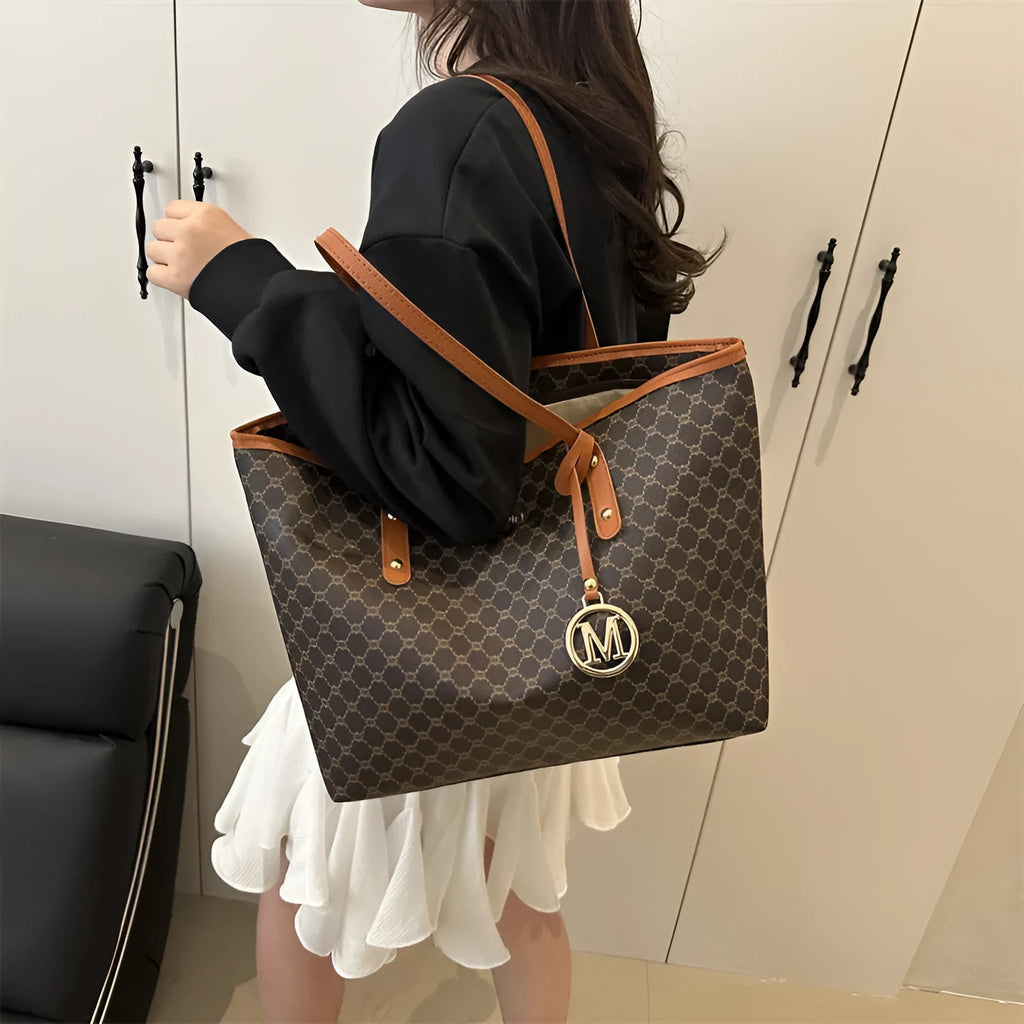 PU leather shoulder bag with adjustable strap in street trend style showing black colour option