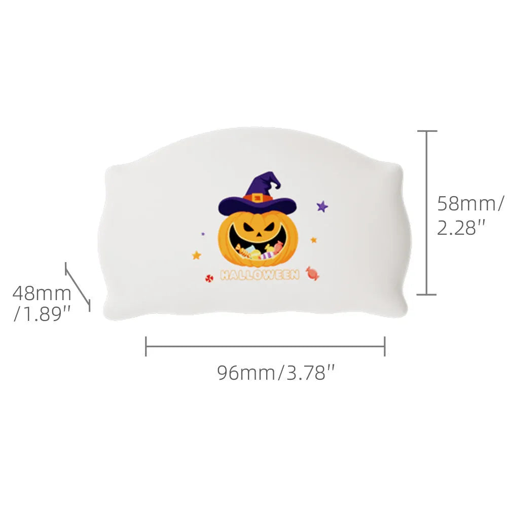 Cartoon creative table lamp in Magic Ghost or Pumpkin Ghost design, dimensions 99mm by 70mm by 50mm.
