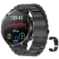 T30 Smart Watch with black dial on a silicone strap showing Bluetooth calling and health metrics on its screen.