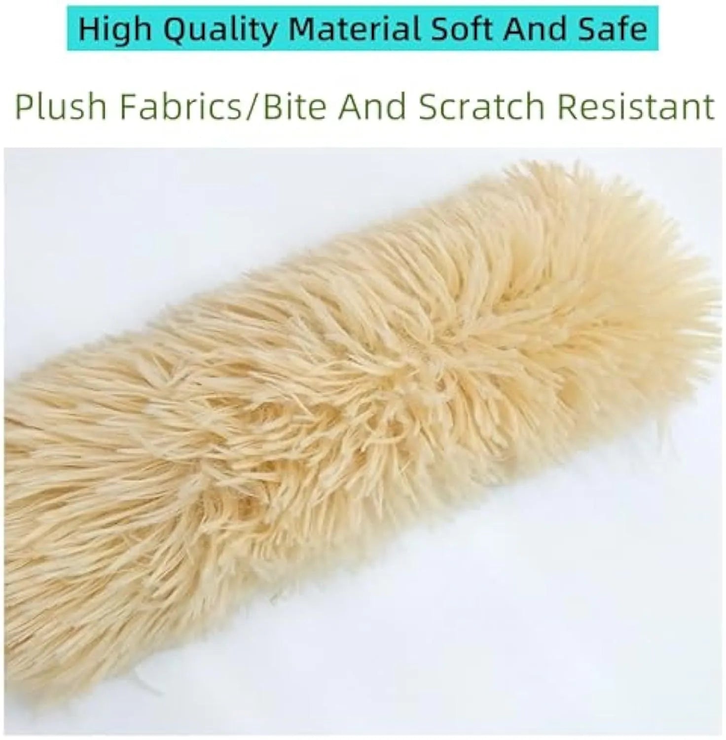 Soft plush interactive cat toy with catnip and crinkle sound feature in assorted colours.
