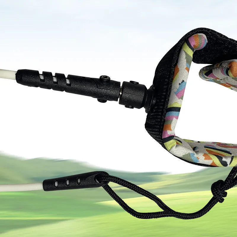 Surfboard hand holding rope for secure board transport with high elasticity