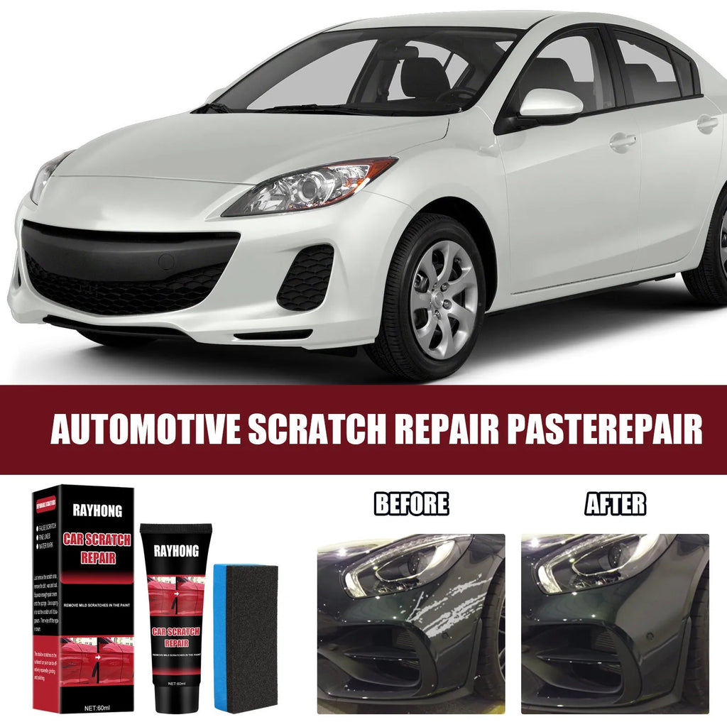 60ml pot of car scratch repair wax for paint surface polishing and minor scratch removal