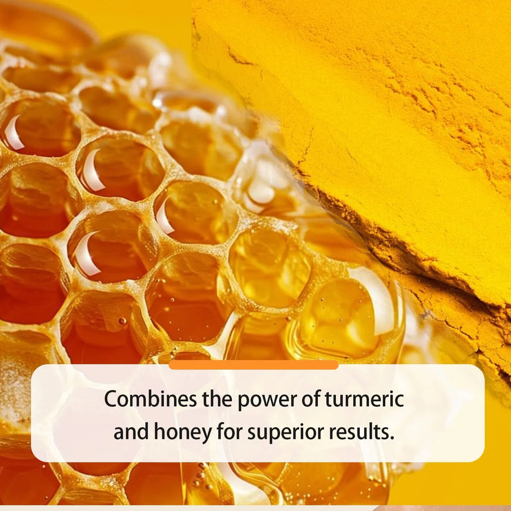 30ml Turmeric Honey Essential Oil bottle in neutral packaging for facial beauty application