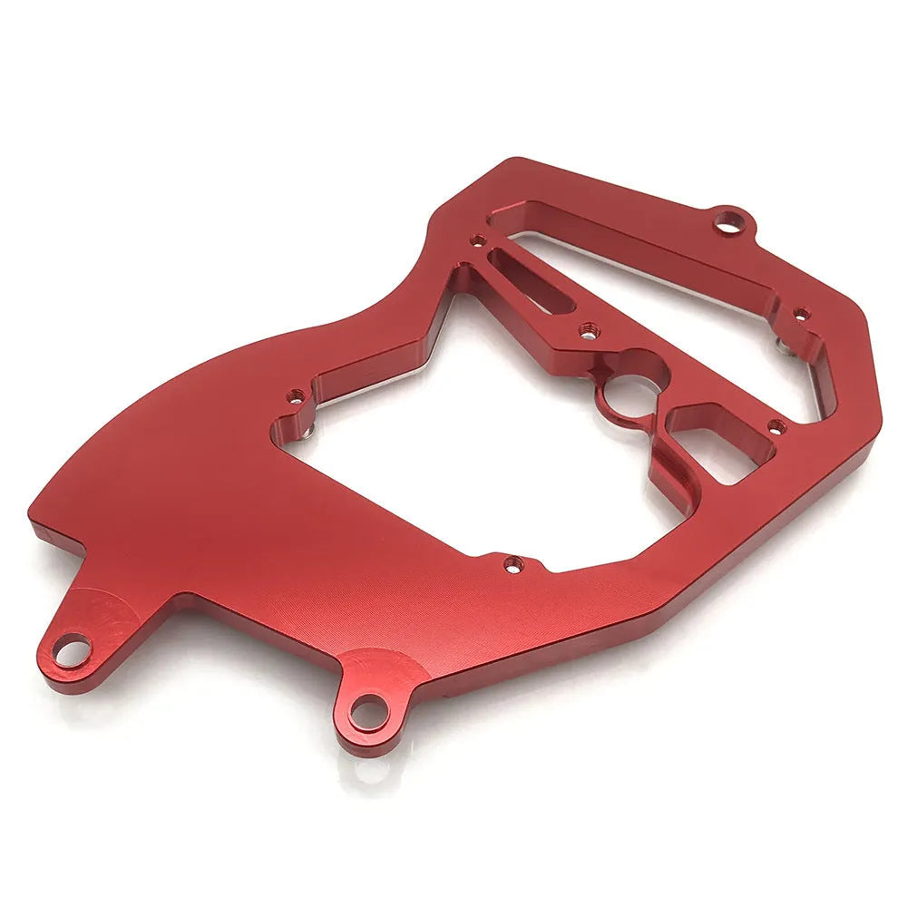 Aluminium alloy motorcycle chain wheel cover for ZX6R in black, red, gold, green, or titanium