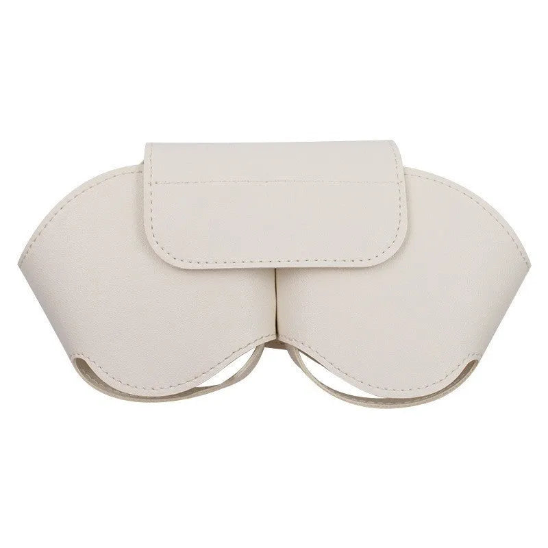 AirPods Max headphone protective case in PU leather, shown in multiple colour options.