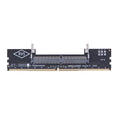 DDR4 laptop to desktop memory adapter card that converts SODIMM modules for desktop motherboard DIMM slots