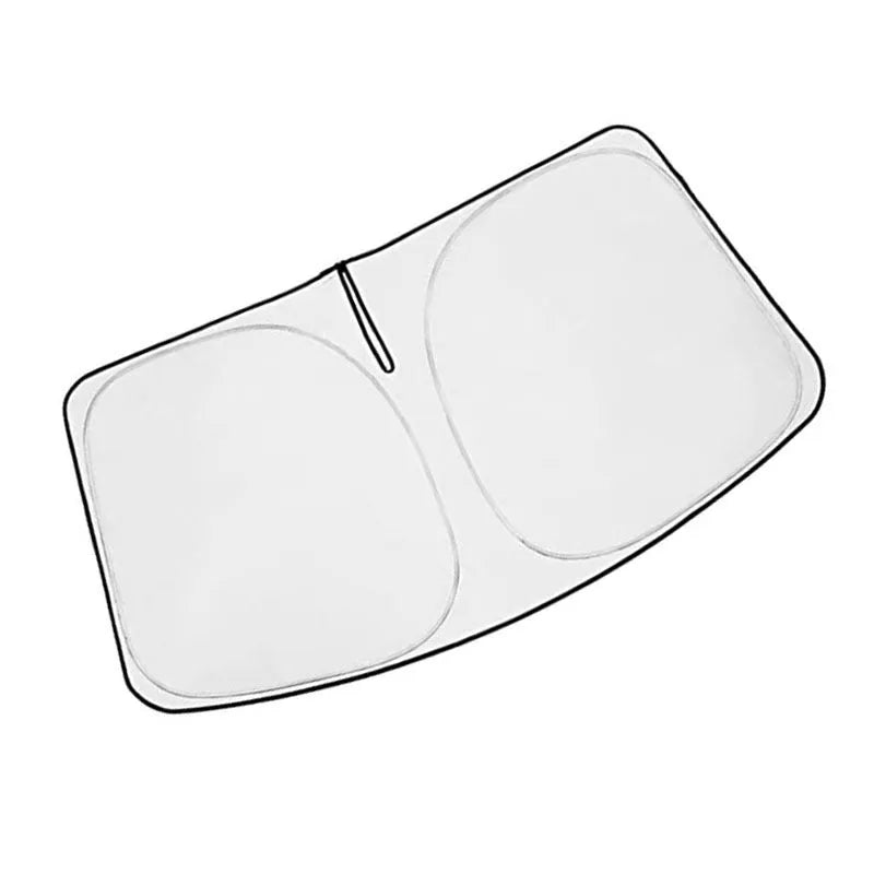 Custom car windshield sunshade for Toyota NOAH XOVY 90 series in silver tape material