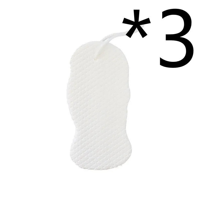 3D fish scale pattern bath sponge for body exfoliation in multiple colour options