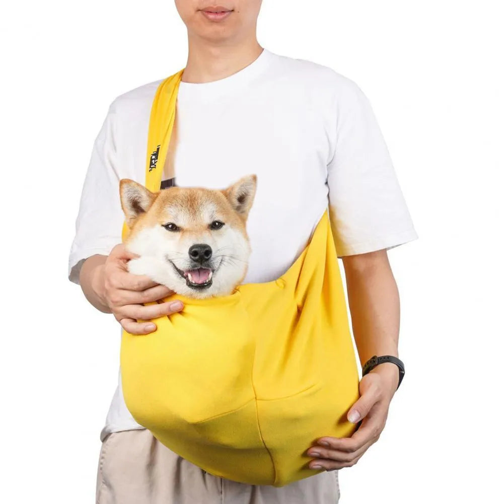 Foldable cat messenger bag with breathable mesh fabric in multiple colour options