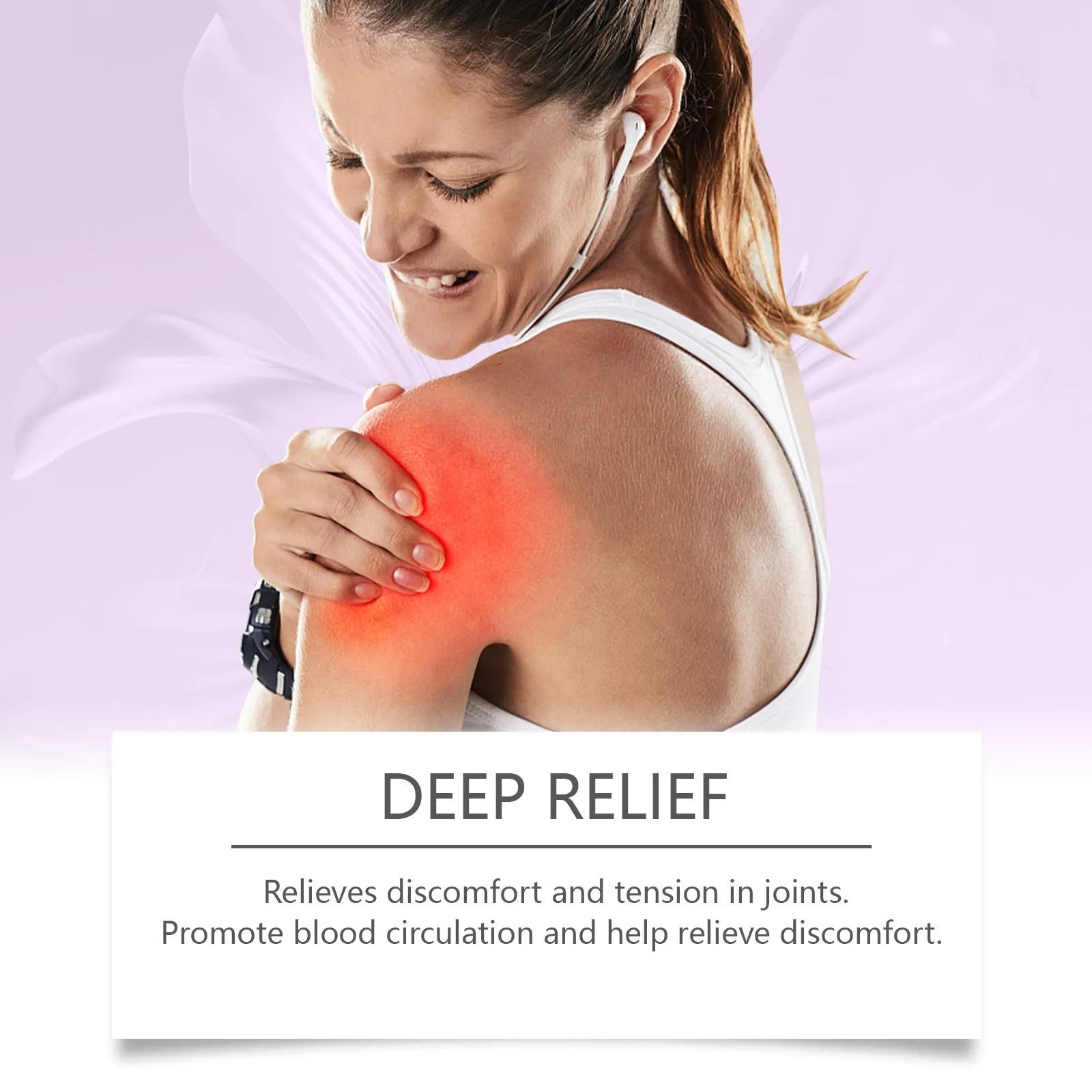 100g tube of body massage gel for knee and elbow joint care