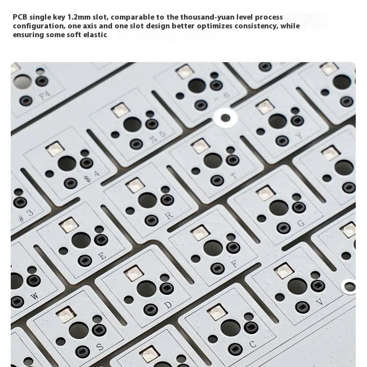 Wireless mechanical keyboard with RGB lighting and hot-swappable switches in various colour options