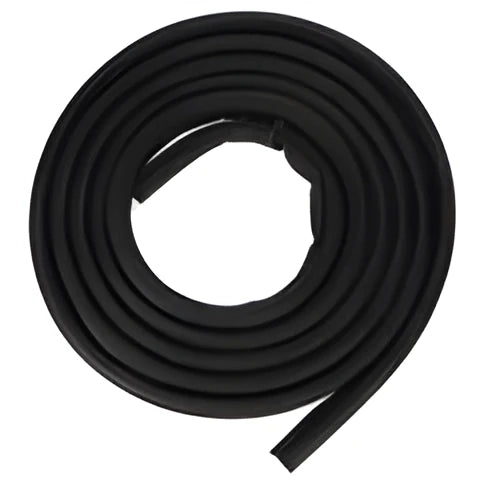 Black rubber sliding door seal for Toyota Hiace high roof 2005 model in 5 metre length