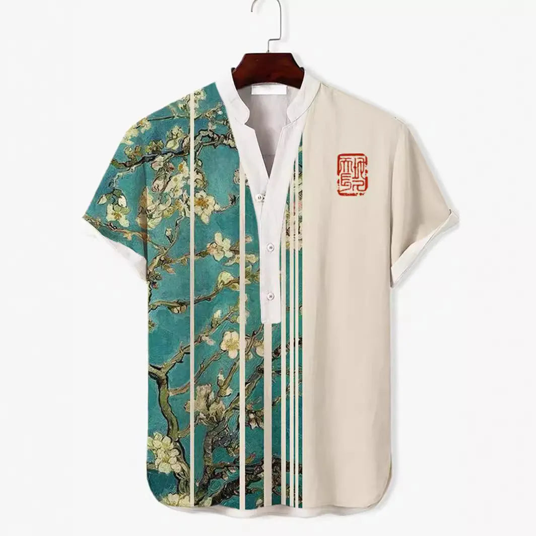 Short sleeve T-shirt with 3D digital animal print on polyester fabric in various colours.