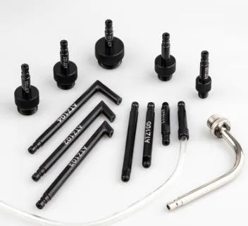 13-piece automatic transmission oil refuelling machine with pumping tool and multiple adapters