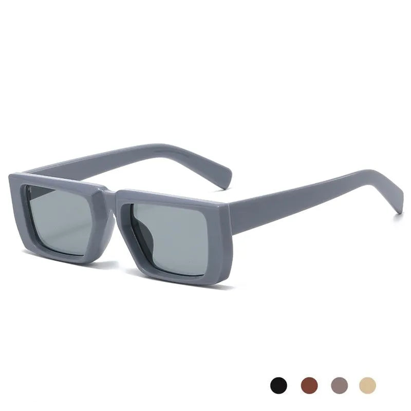 Special-shaped Y2K style sunglasses with UV400 protection in multiple frame and lens colour combinations
