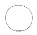 S925 sterling silver clavicle necklace for women with silver pendant on adjustable chain