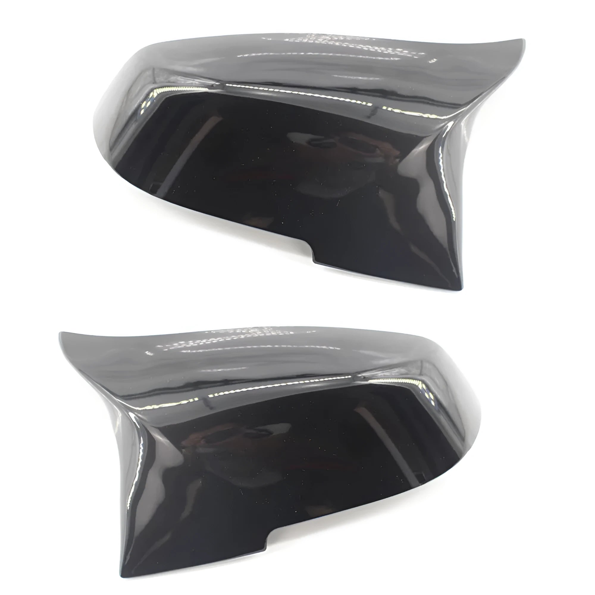 Paint bright black modified horn rear-view mirror shells for BMW 3 Series 4 Series vehicles