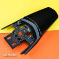 Carbon fibre tail mudguard set for Light Bee electric off-road bicycle showing three components