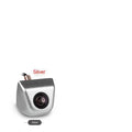 HD waterproof metal car rearview camera for night vision in black, silver, white, and chrome finishes.