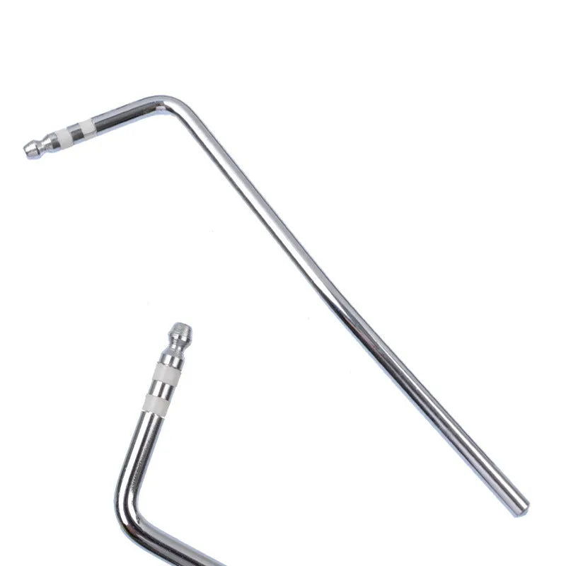 Direct plug-in metal guitar tremolo bar in black, gold, silver, and blue colour options.