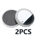 Car cup holder LED light-up coaster showing 7-colour illumination in automotive drink holder