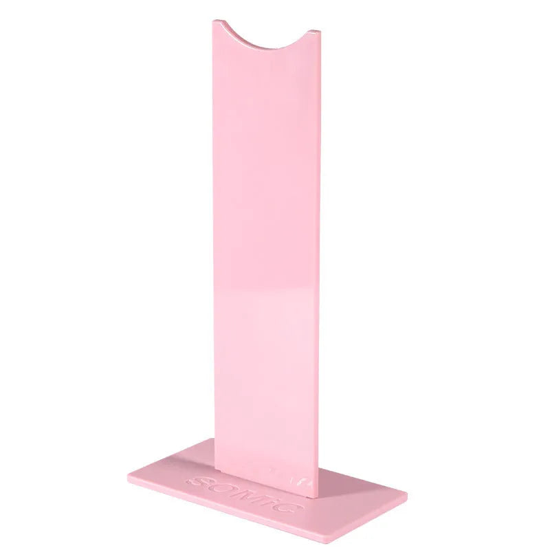 Detachable headphone stand with non-slip silicone base in black colour