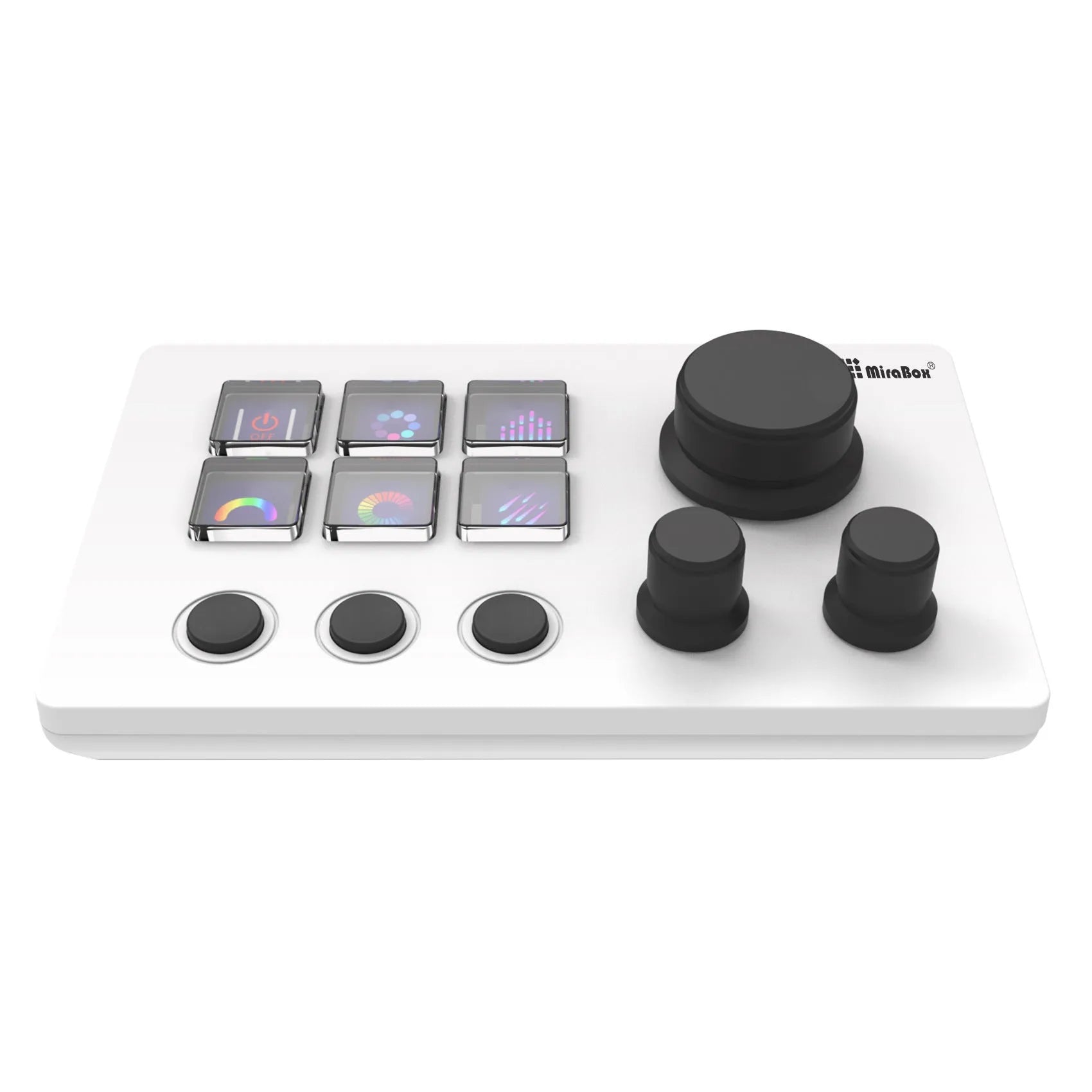 Visual Keyboard N3 silicone keypad with USB-C cable and adjustable mounting bracket
