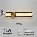 Modern minimalist wall lamp with metal shade in round black finish