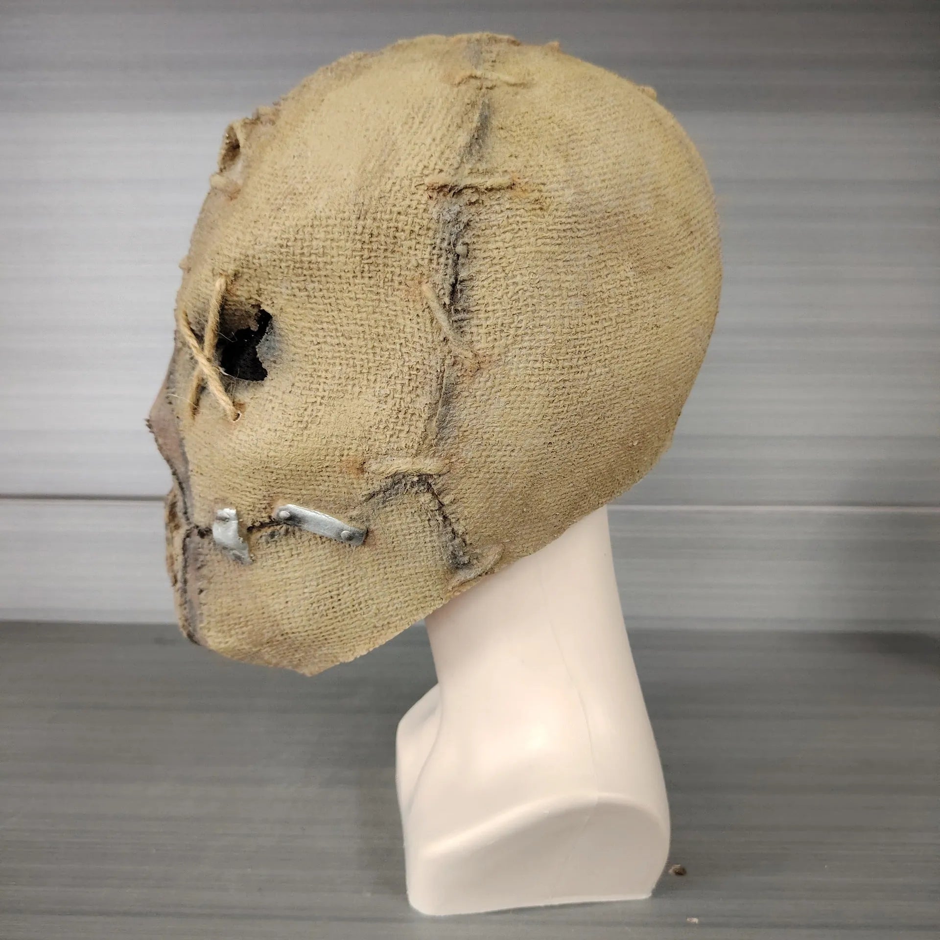 Latex scar skull horror mask head cover for Halloween and costume events