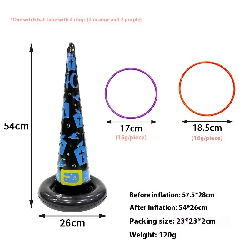PVC inflatable throwing toy in character design options for teenagers