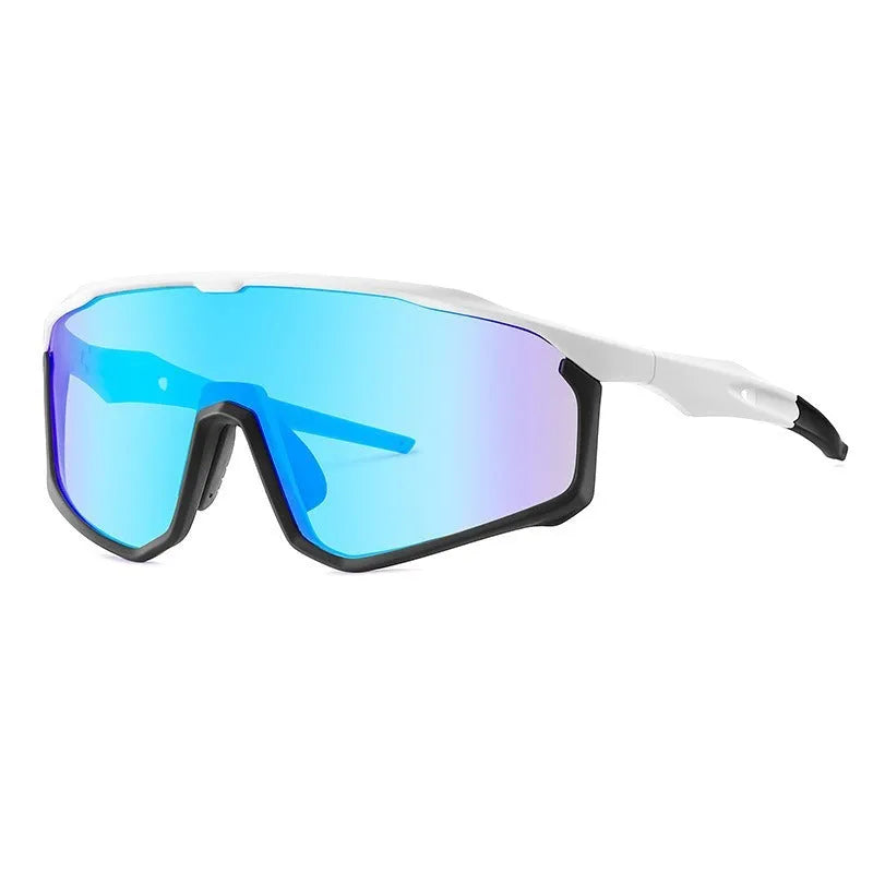 Mountaineering goggles with full frame design and colourful lenses for climbing hiking UV protection