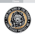 Aluminium car body sticker with animal motif designs for vehicle appearance modification