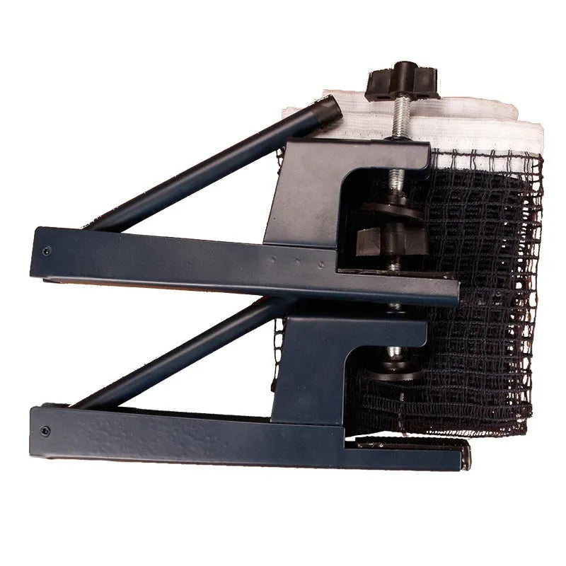 Universal large clip table tennis post for indoor open grid tables