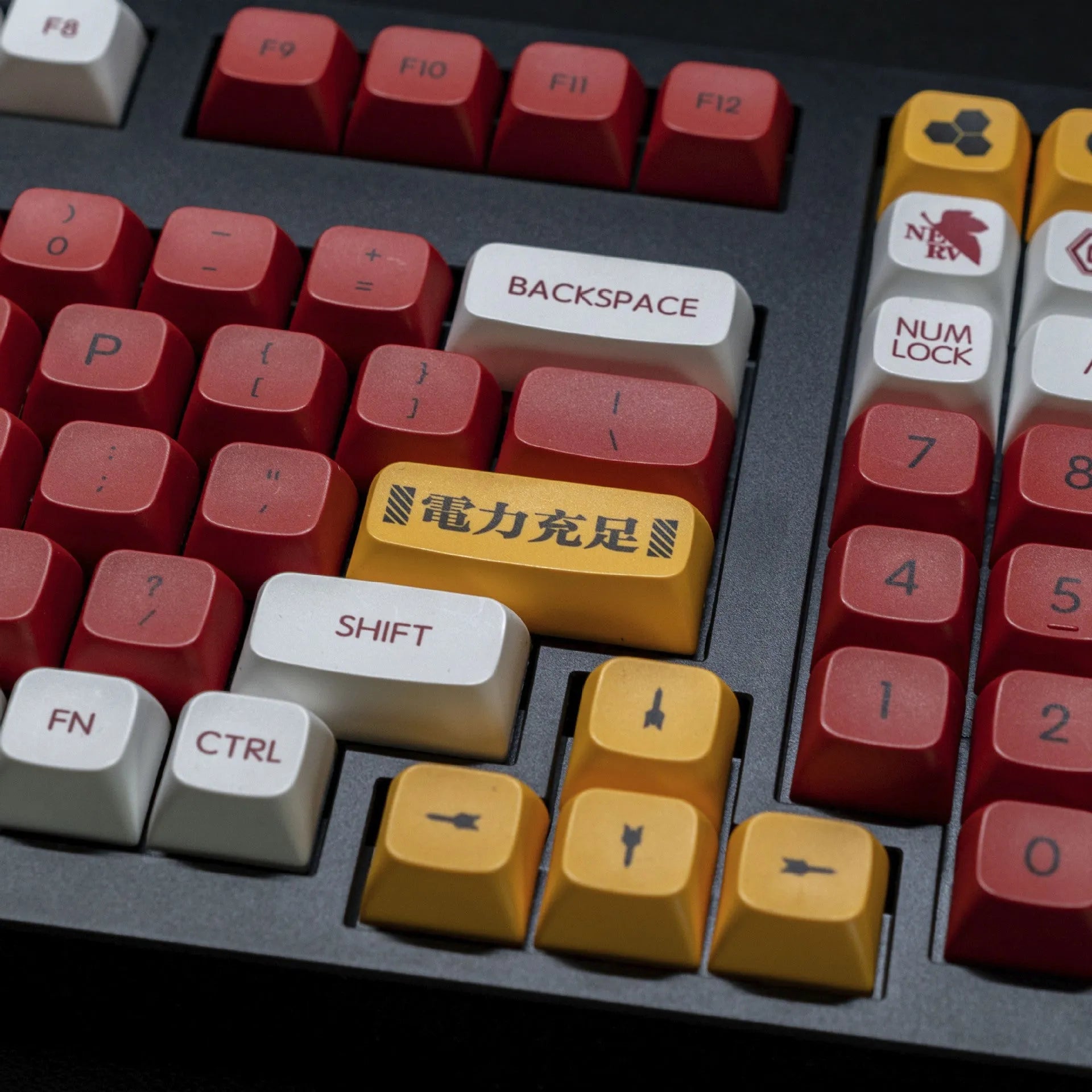 138-piece PBT sublimation keycap set with boy and girl colour matching design for mechanical keyboards.