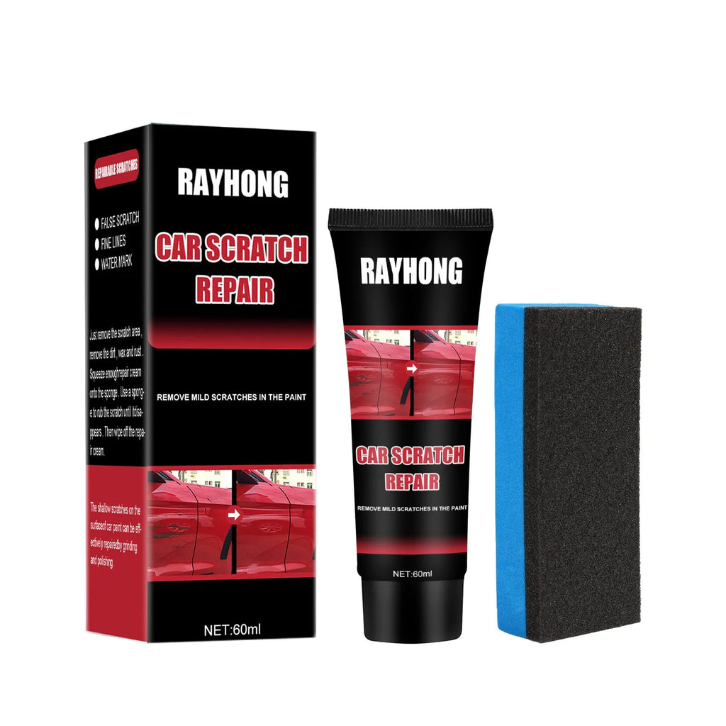 60ml pot of car scratch repair wax for paint surface polishing and minor scratch removal
